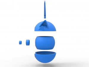 Hoppip orb 3D Print Model