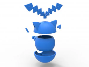 Hoppip orb 3D Print Model