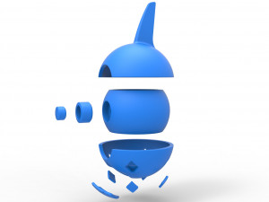 Larvitar orb 3D 프린트 모델