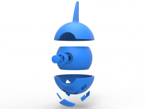 Larvitar orb 3D 프린트 모델