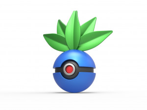 Oddish orb 3Dプリントモデル