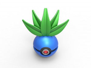 Oddish orb 3Dプリントモデル