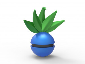 Oddish orb 3Dプリントモデル