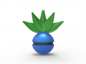 Oddish orb 3Dプリントモデル