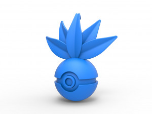 Oddish orb 3Dプリントモデル