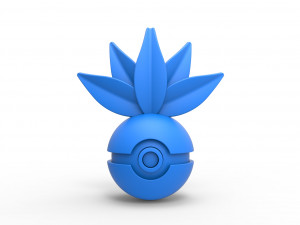 Oddish orb 3Dプリントモデル