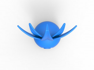 Oddish orb 3Dプリントモデル
