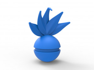 Oddish orb 3Dプリントモデル