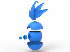 Oddish orb 3Dプリントモデル