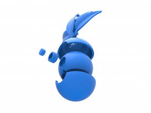 Oddish orb 3Dプリントモデル