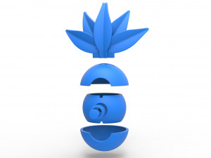 Oddish orb 3Dプリントモデル