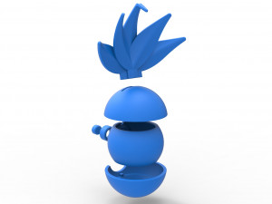 Oddish orb 3Dプリントモデル