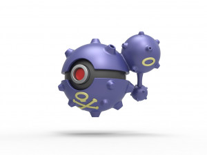 Weezing orb 3D प्रिंट मॉडल