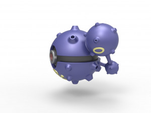 Weezing orb 3D प्रिंट मॉडल
