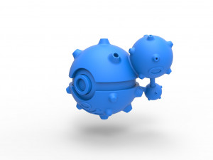 Weezing orb 3D प्रिंट मॉडल