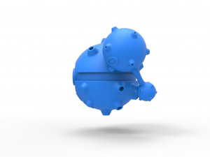 Weezing orb 3D प्रिंट मॉडल