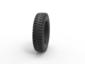 Military tire 8 Scale 1 to 10 Model do druku 3D