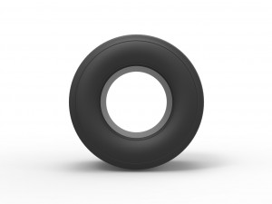 Dirt Sprint racing tire 12 Scale 1 to 25 3D प्रिंट मॉडल