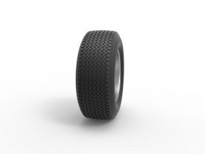 Front wheel from Sprint car Scale 1 to 25 3D Принт Модель