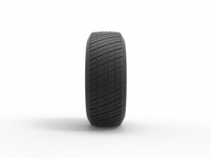 Front wheel from Sprint car Version 2 Scale 1 to 25 Modèles 3D en vedette