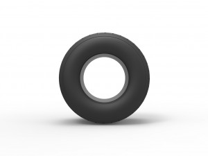 Dirt Sprint racing tire 18 Scale 1 to 25 Modelo de impresión 3D