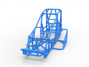 Frame for Sprint car Scale 1 to 25 Modelo de Impressão 3D