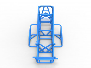 Frame for Sprint car Scale 1 to 25 Modelo de Impressão 3D