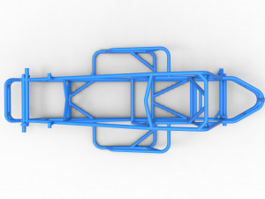 Frame for Sprint car Scale 1 to 25 Modelo de Impressão 3D
