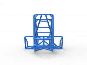 Frame for Sprint car Scale 1 to 25 3D Print Model