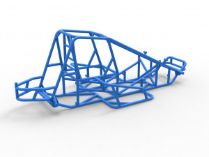 Frame for Sprint car Scale 1 to 25 Modelo de Impressão 3D