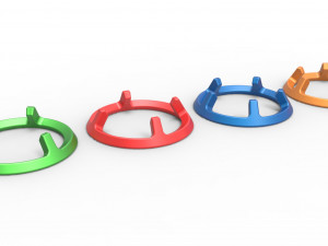 Pokeball stand Set 2 3D प्रिंट मॉडल