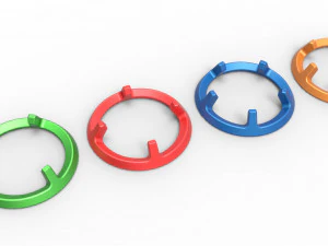 Pokeball stand Set 2 3D Print Model
