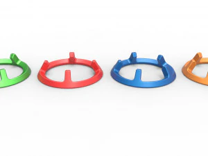 Pokeball stand Set 2 3D Print Model