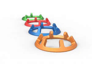 Pokeball stand Set 2 3D Print Model