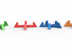 Pokeball stand Set 3 Modèles 3D en vedette