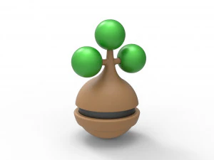 Bonsly orb 3D Print Model