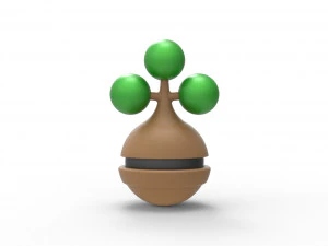 Bonsly orb 3D Print Model