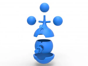 Bonsly orb 3D Print Model