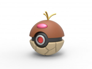 Diglett orb 3D 프린트 모델