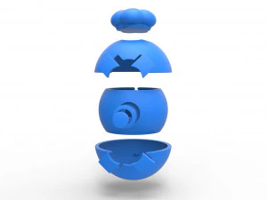 Orbe Drifloon Modelo de Impressão 3D