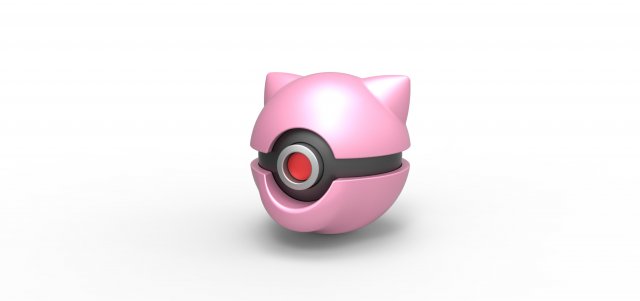 Mew orb 3D 打印模型 .c4d .max .obj .3ds .fbx .stl .blend 