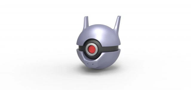 Mewtu orb 3D Print Model .c4d .max .obj .3ds .fbx .stl .blend