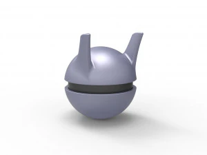 Mewtu orb 3D Print Model