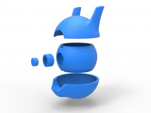 Mewtu orb 3D Print Model