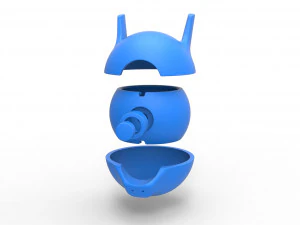 Mewtu orb 3D Print Model