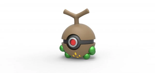 Sudowoodo orb 3D Print Model .c4d .max .obj .3ds .fbx .stl .blend 