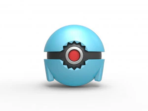 Wobbuffet orb 3D Print Model