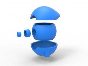Wobbuffet orb 3D Print Model