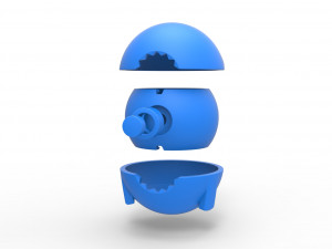 Wobbuffet orb 3D Print Model