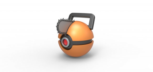 Pochita orb 3D Print Model .c4d .max .obj .3ds .fbx .stl .blend 